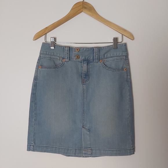 Vintage GAP Stretch Jean Skirt - Picture 10 of 10